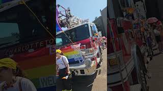 Charlottetown Fire all ready for the 2024 pride parade firetruck charlottetown pride fire [upl. by Egidio]