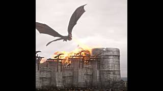 Dragon Burns Kings Landing 🔥🐉Daenerys 😡 shorts houseofthedragon gameofthrones [upl. by Fuller]