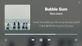 뉴진스 노래모음 가사포함  NewJeans Playlist Korean Lyrics [upl. by Jecho353]