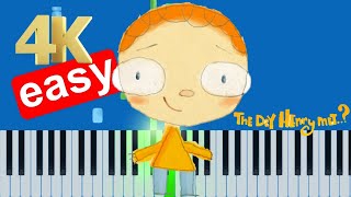 The Day Henry Met Theme Song Slow Easy Medium Piano Tutorial 4K [upl. by Marinna]