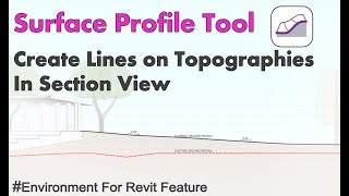 How to Create CrossSection Lines of Topography Surfaces  Revit® Tutorial [upl. by Shirley519]