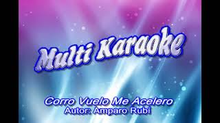 CORRO VUELO ME ACELERO KARAOKE TIMBIRICHE [upl. by Hadeis]