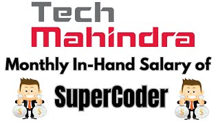 Tech Mahindra SuperCoder InHand Salary Breakdown  Salary Structure Explained  Freshers [upl. by Ellimak]