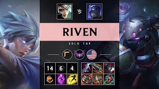 Riven Top vs Shen Quadra Kill Dominating  NA Master Patch 1419 [upl. by Lakin]