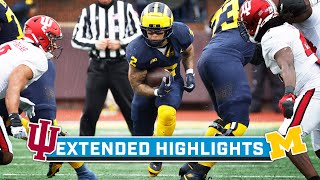 Indiana at Michigan  Extended Highlights  Big Ten Football  Oct 14 2023 [upl. by Randall]