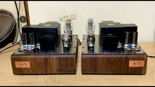 300B PP tube amplifier with 71A drive tube OUDDC [upl. by Jerald]