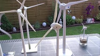 Unboxing Enercon E40 Solar Windrad Modell solar wind turbine [upl. by Airetak847]