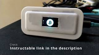 Tabletop Live Cryptocurrency Ticker or Tracker Using NodeMCU Wemos D1 Mini  DIY Crypto Ticker [upl. by Walls112]