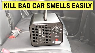 How To Permanently Eliminate Car Odors  Ozone Generator DIY Review [upl. by Farmelo]