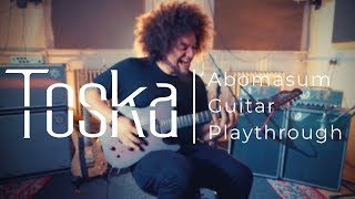 Rabea Massaad  Abomasum Guitar Playthrough  Toska [upl. by Anil]