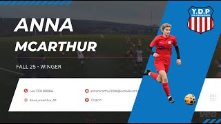 Anna McArthur  Winger  Fall 25 [upl. by Genia]