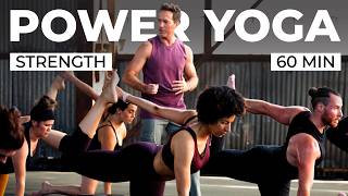 60 minute Power Yoga quotStrengthquot with Travis Eliot [upl. by Pease]