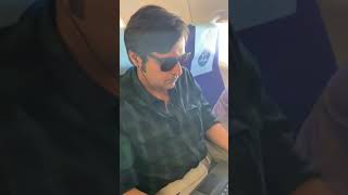 Kunal Kamra Confronts Arnab Goswami Inside IndiGo Flight  Kunal Kamra Arnab Goswami Video [upl. by Macmullin]