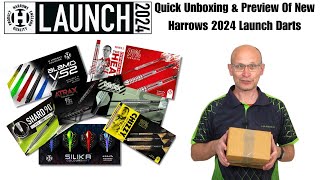 Harrows 2024 Product Launch UNBOXING AND PREVIEW OF NEW DARTS [upl. by Filberto336]