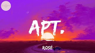 ROSÉ Bruno Mars  APT Lyrics  Shawn Mendes Camila Cabello Imagine Dragons Lvly MIX LYR [upl. by Noyk]