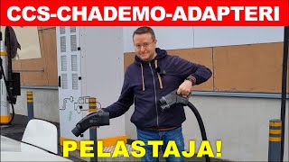 CCSCHAdeMO adapteri on PELASTAJA EVniculus  VLOG 223 [upl. by Enerod59]