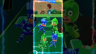 PJ Masks  CatBoy 🆚 Gekko 🆚 CatBoy 🆚 Gekko X Dance Song Tiles Hop EDM Rush shorts [upl. by Gareth]