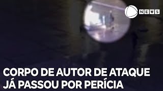 Corpo de autor de atentado no STF já passou por perícia [upl. by Oranneg404]