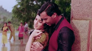 Saathi Mere Tere Bina 4k Video  Itihaas  Ajay Devgn Twinkle Khanna  Alka Yagnik Kumar Sanu [upl. by Aecila]