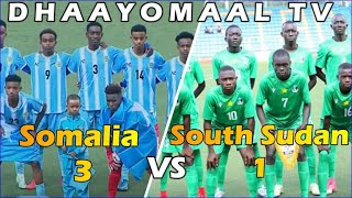 Somalia U17 3  1 South Sudan U17  CECAFA Final Cup 2022  Highlights amp Goals [upl. by Ativ]