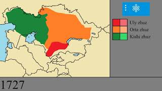 The History of Kazakhstan Every Year [upl. by Wolfe]