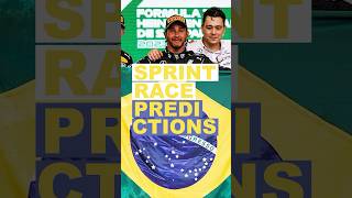 Brazilian Sprint Race Prediction Can Anyone Stop Ferrari formula1 f1 ferrari redbullracing [upl. by Akilaz531]