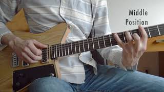 Paragram Guitar  Mcnelly Soapbars Sound Demo [upl. by Oriaj516]