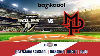 formula59  MINEROS vs SOLES  JORNADA 9  JUEGO 2  LIGA ESTATAL BANKAOOL [upl. by Guenzi]