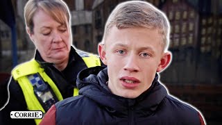 Dylan Is Arrested For Being In Possession Of A Knife  Coronation Street [upl. by Burny]