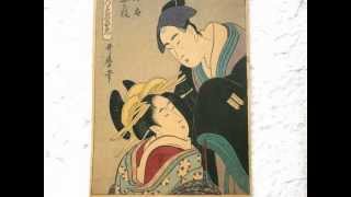 Ukiyoe by Kitagawa Utamaro  Woodblock Prints in Japan [upl. by Berte]