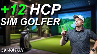 What does a 12 Handicap GOLFER look like CRAZY ROUND [upl. by Eelitan]