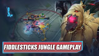 Fiddlesticks Jungle Gameplay  Wild Rift [upl. by Vannie]