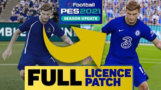 PES 2021 Season Update How to Install Real Team Names Kits Logos Leagues amp More PS4 [upl. by Delaney]