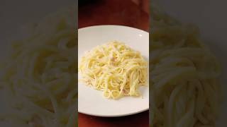 Quick amp Creamy Carbonara Recipe in 1 Minute 🍝 [upl. by Rind553]