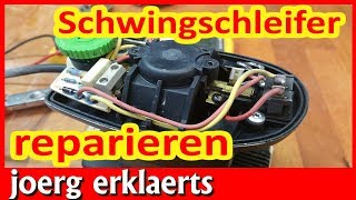 Maschine lässt sich nicht mehr einschalten Schleifgerät Rutscher reparieren Festool Tutorial Nr 214 [upl. by Syst]