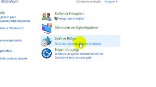 Windows 10 Tarih Saat Biçim Ayarını Değiştirme [upl. by Gilberta]