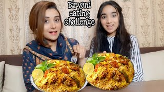 BIRYANI Eating Challenge with my Daughter  Food Challenge [upl. by Attenahs692]