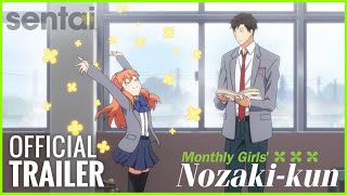 Monthly Girls Nozakikun Official Trailer [upl. by Ogeid426]