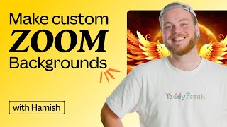 How to make awesome Zoom backgrounds for professional and personal use [upl. by Aruasor728]