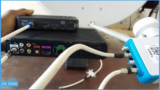 DStv ExtraView Installation  DStv Explora And HD  Smart LNB [upl. by Nevi]