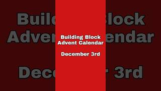 Advent 2024 Christmas Tree Building Block Advent Calendar Day 3 dalwhinny Advent buildingblocks [upl. by Civ]