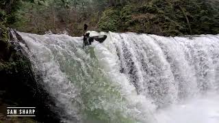 Columbia Gorge  Winter 2024  Highlights [upl. by Onimixam]