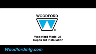 Woodford Model 25 Repair Kit Installation [upl. by Aubreir]