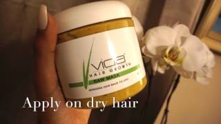 Vida Hair Growth Products x Curly Hair [upl. by Ennoitna]