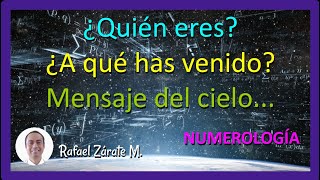 🤵🙎‍♀️🙎‍♂️ ¿Quién eres ¿a qué has venido Descúbrelo con la numerología [upl. by Mendie]