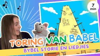 Bybelstorie vir kinders Toring van Babel [upl. by Oloap776]