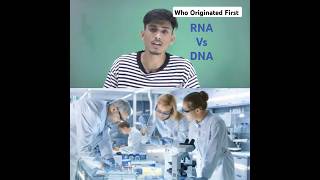 Who originated first RNA or DNA biology science shorts neet2025 [upl. by Greiner681]