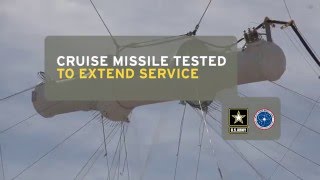 WSMR Test Cruise Missile For Extended Service [upl. by Kcirdor]