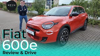 Fiat 600e  Review amp Drive Good Size and Better Price [upl. by Thormora]