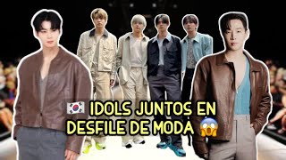 ðŸ˜±CHA EUNWOO TXT Y HENRY LAU IDOLS COREANOS JUNTOS EN DESFILE DE MODA DIOR 2025 PARIS FASHION WEEK [upl. by Leigh]